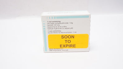 GlucaGen 0597-0260-10 Glucagon For Injection 1mg Per Vial (x)